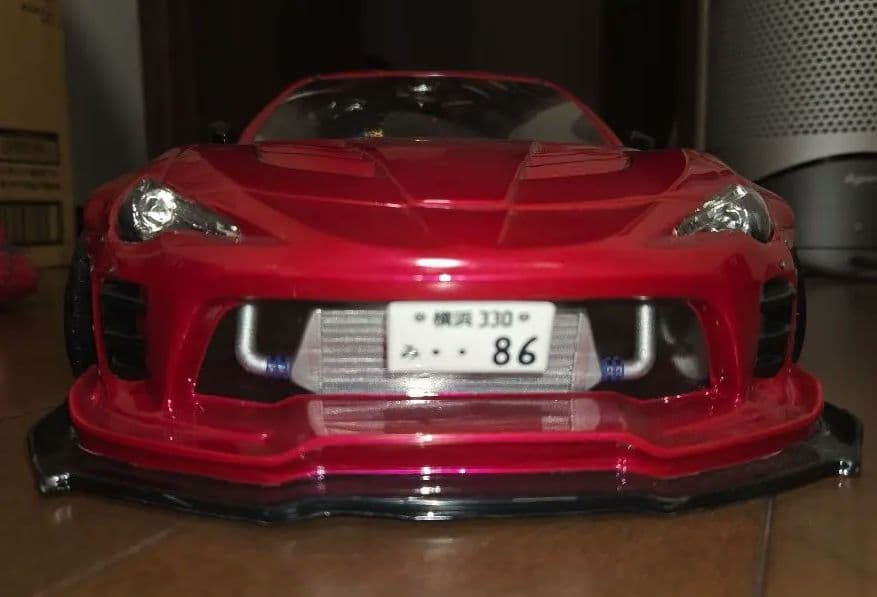 PANDORA RC トヨタ 86 1/10 ボディのみ エアブラシ塗装