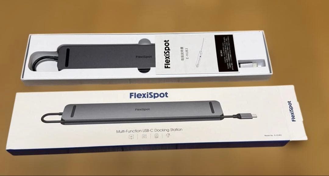 新品FlexiSpot E-HUB3USB-Cドッキングステーション4K60Hz - メルカリ
