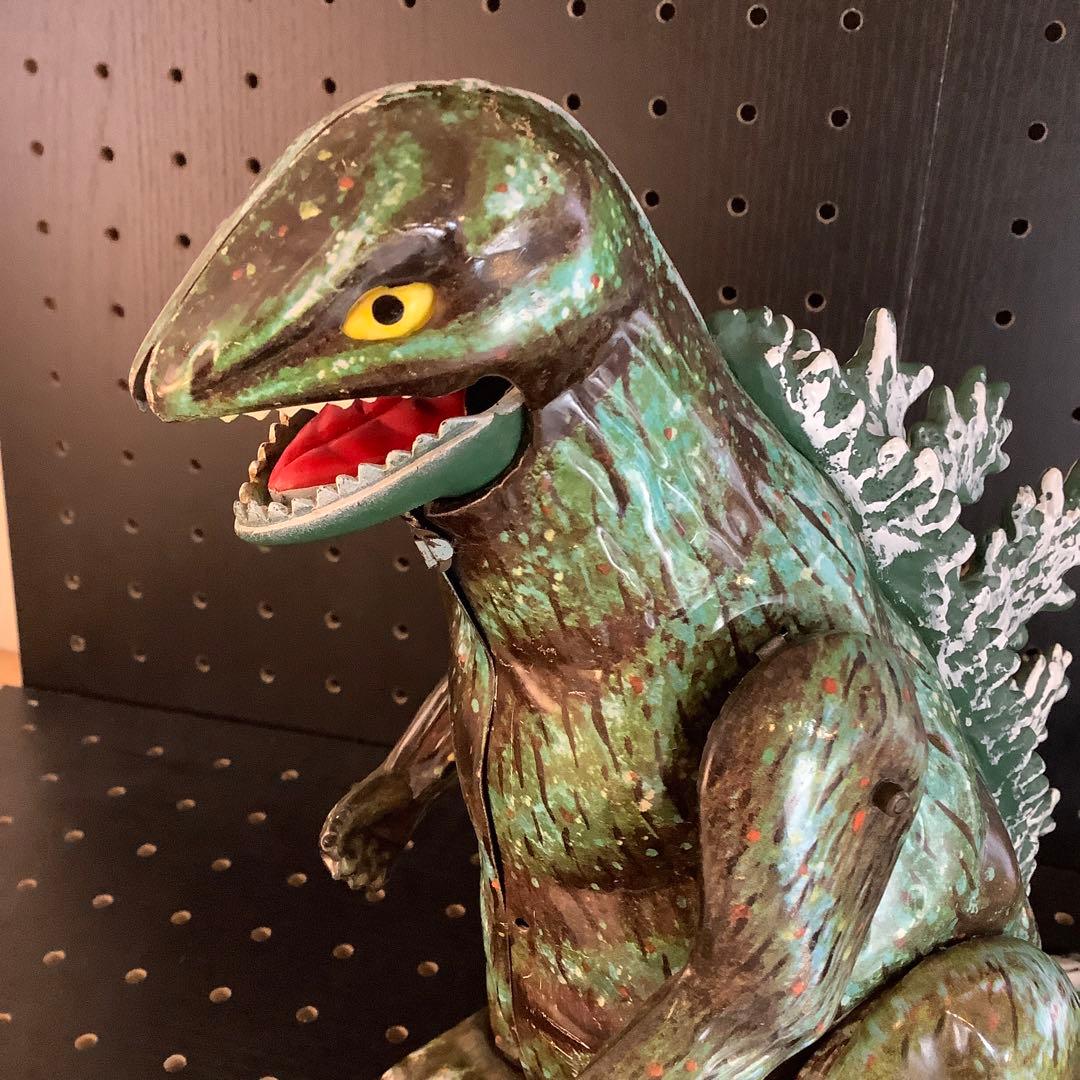 ☆ブルマァク ブリキ製 電動リモコン ゴジラ - メルカリ