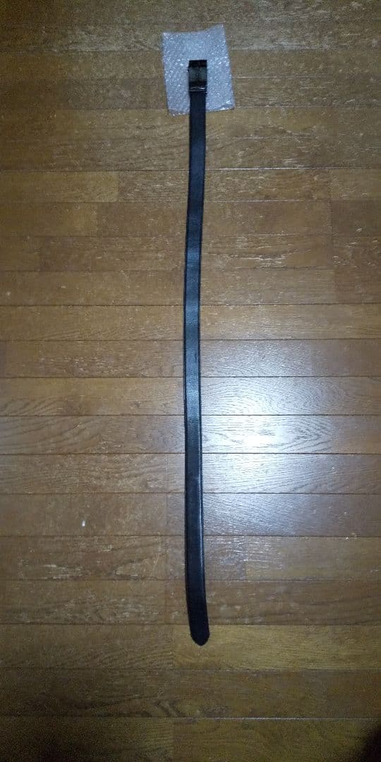 矢沢永吉様、スライドレザーベルト（羽ロゴ）ブラック、バックル仕様