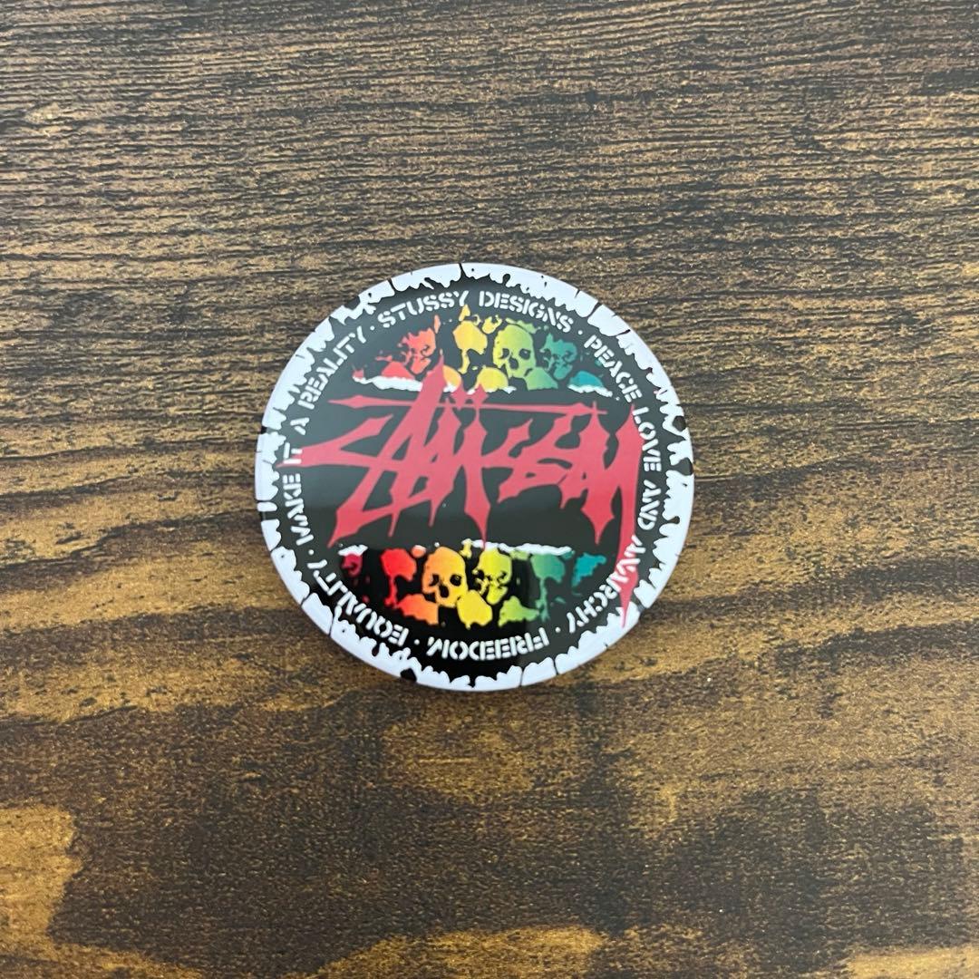 非売品 レア STUSSY缶バッジセット OLDデッドストック - メルカリ