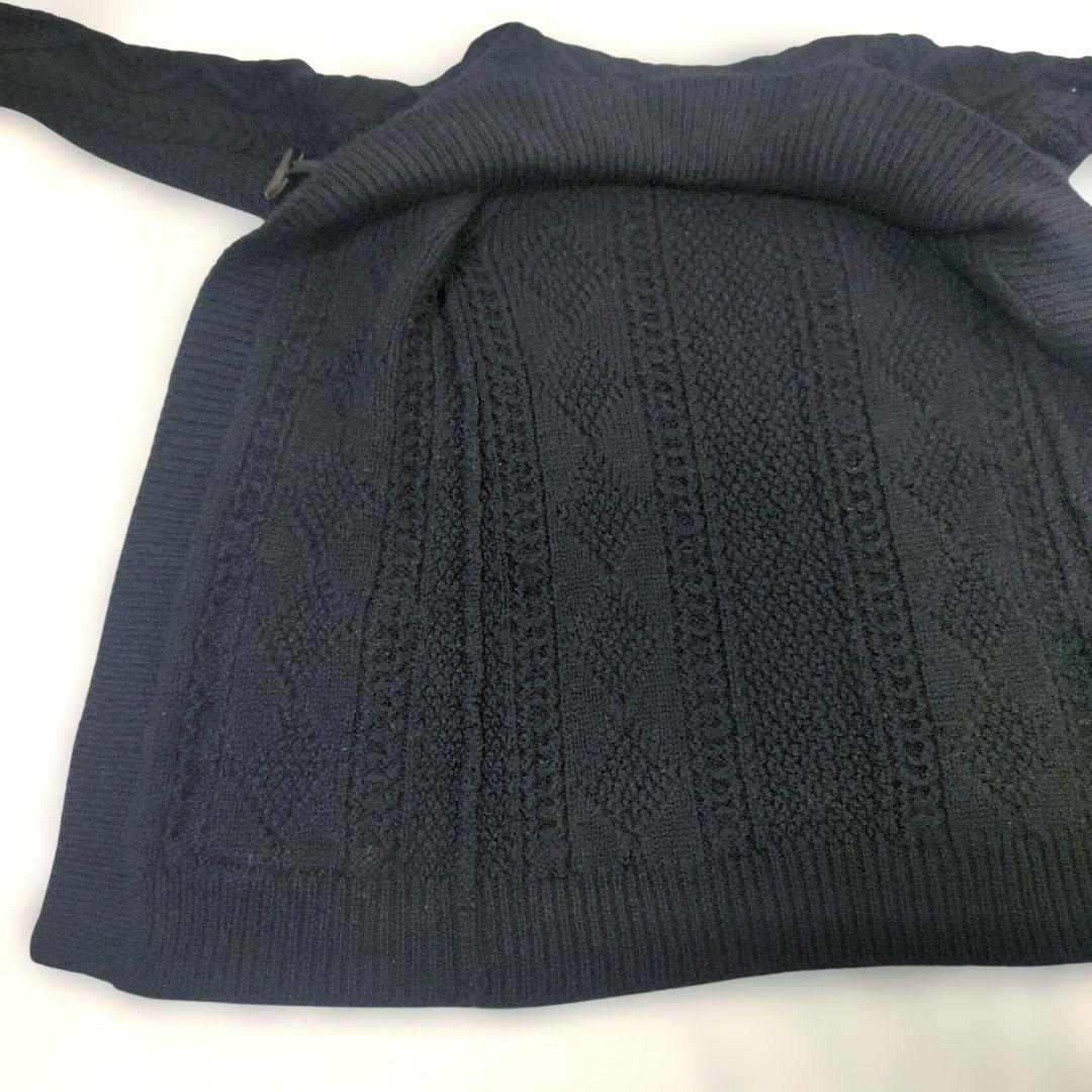 ヒステリックグラマー ケーブルニット トグルボタン ダッフル ウール