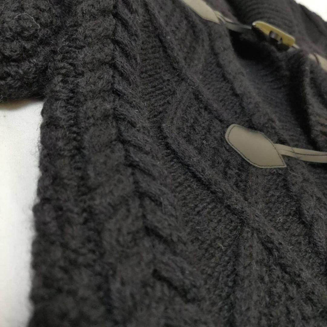 ヒステリックグラマー ケーブルニット トグルボタン ダッフル ウール