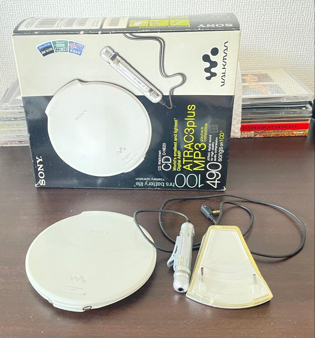 SONY D-NE20 MP3ポータブルCDプレーヤー。 - メルカリ
