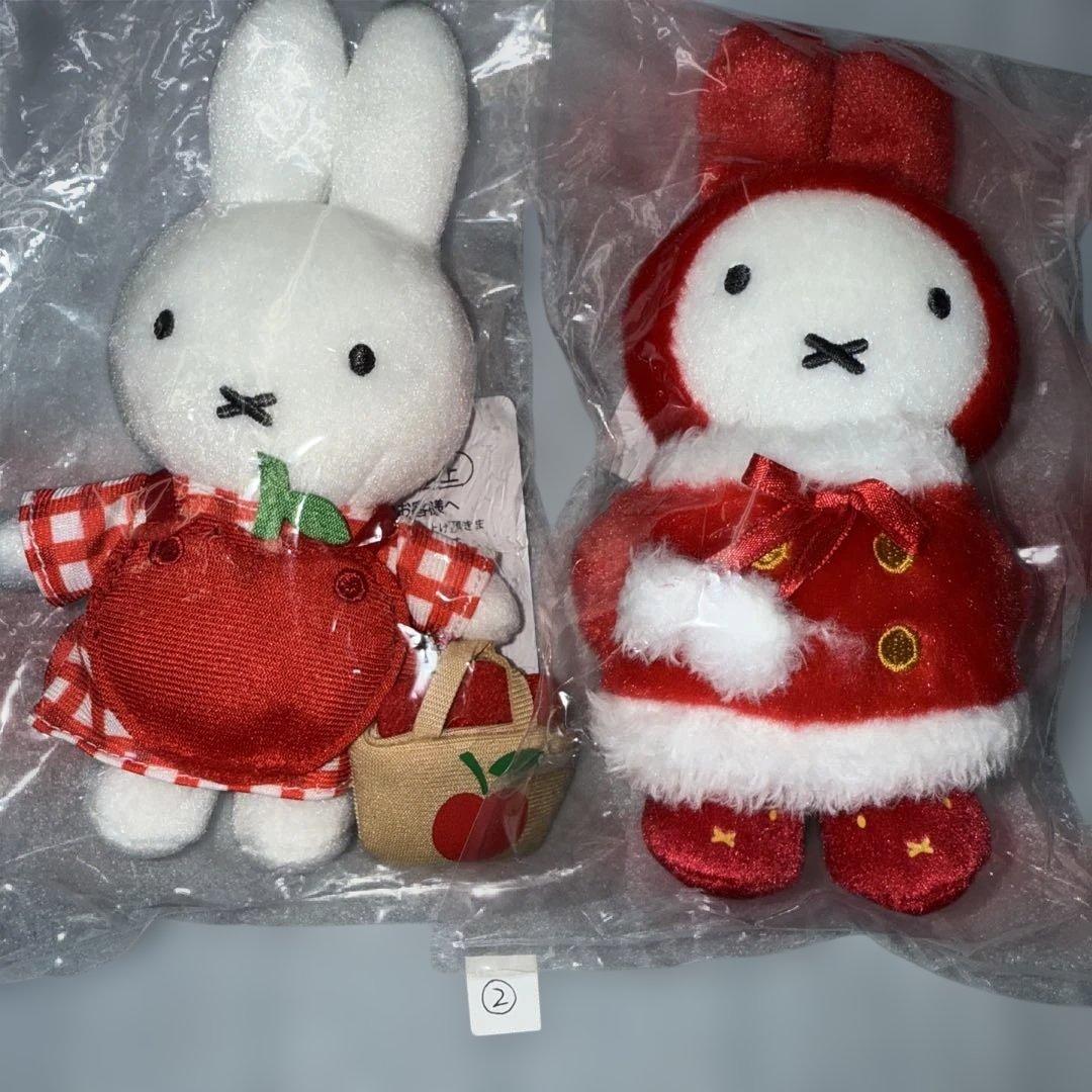 ミッフィーzakkaフェスタ 2026 限定マスコット 2体セット冬のひりんご