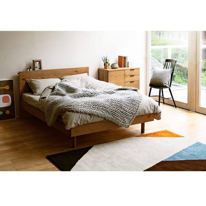 unico ADDAY ダブルベッド ハイタイプ - メルカリ