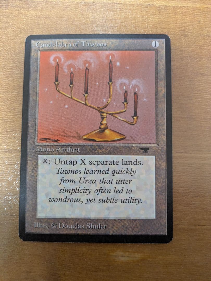 Candelabra of Tawnos　英語1枚 PLD]Candelabra of Tawnos《英語》【ATQ】#233