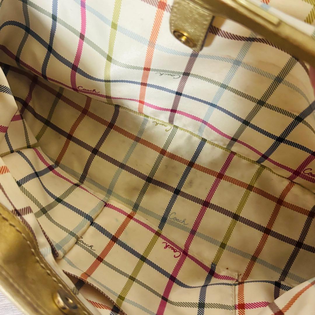 Coach Ergo Pleated Frame Kiss Rock Bag