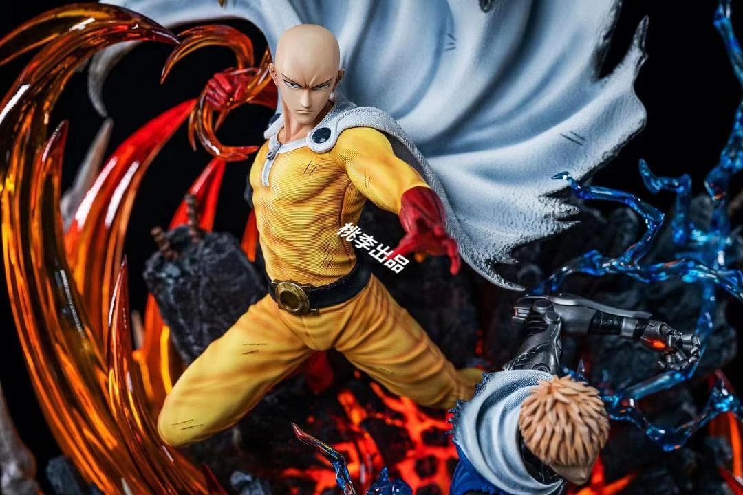 新品未開封『ワンパンマン』サイタマ＆ジェノス ガレージキット