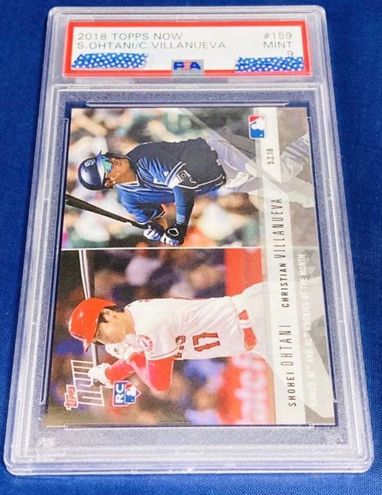 値下げ大谷翔平★Topps Now★2018★Rookie★RC★ルーキーカード 大谷翔平 2018 Topps Now award winners AW-1 新人王 受賞記念 RC