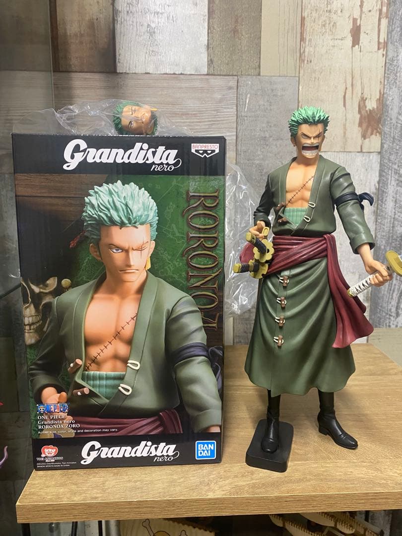 ワンピース グランディスタ ネロ ロロノア・ゾロ フィギュア 海外限定