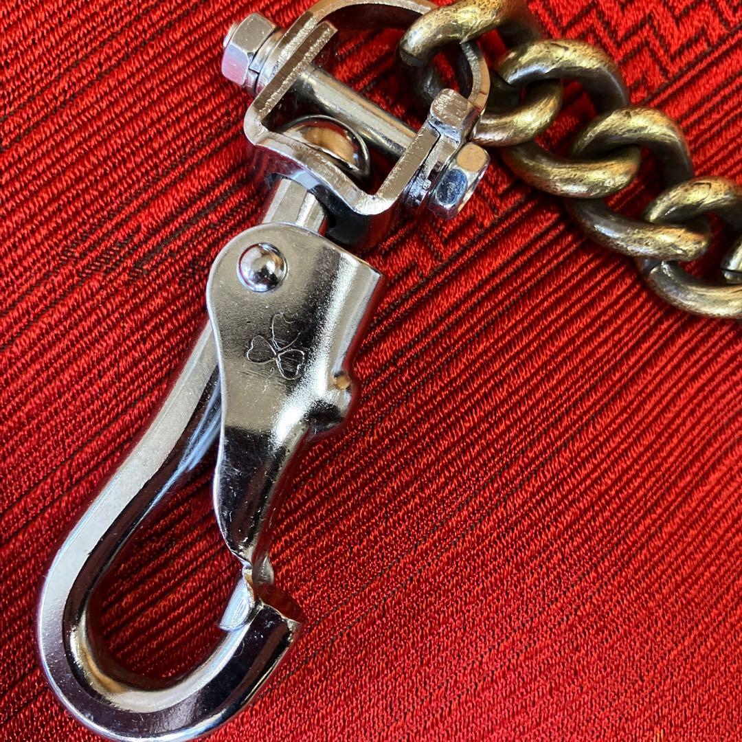 ヴィンテージカラビナ 1950年代復刻キーリング使用 キーチェーン 新品