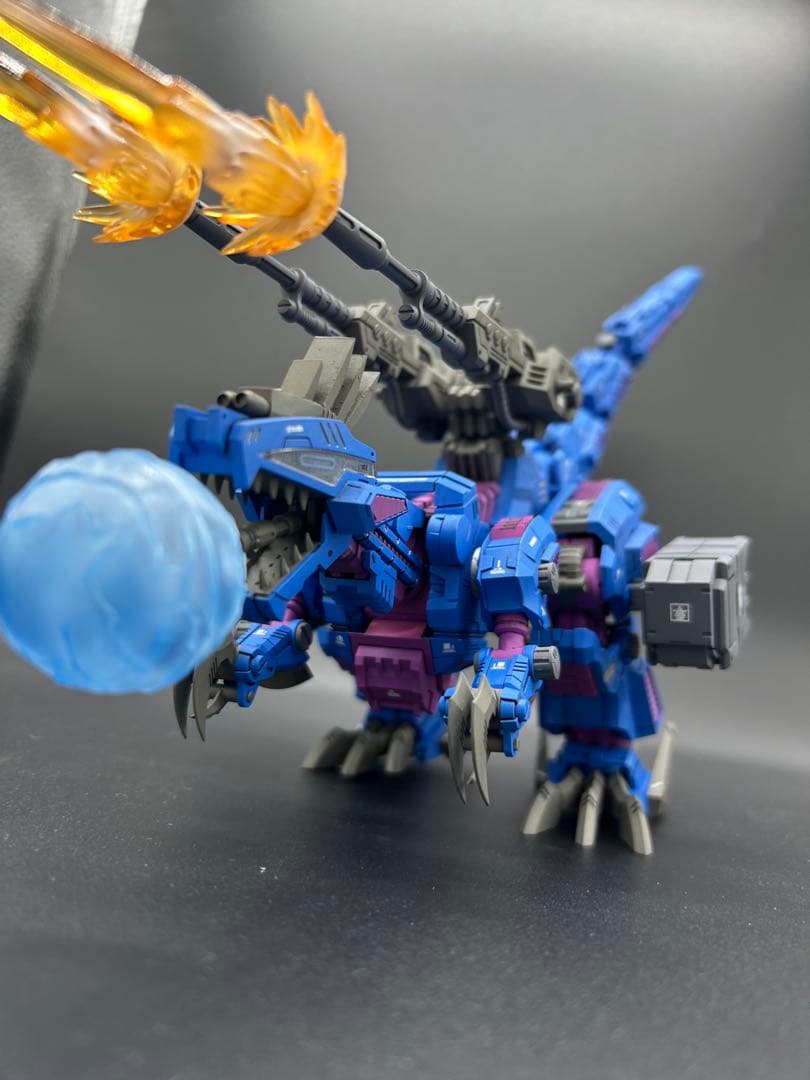 ゾイド　タカラトミー　リアライズモデル　サイコジェノザウラー　小改造品 ゾイド タカラトミー リアライズモデル サイコジェノザウラー 小改造品