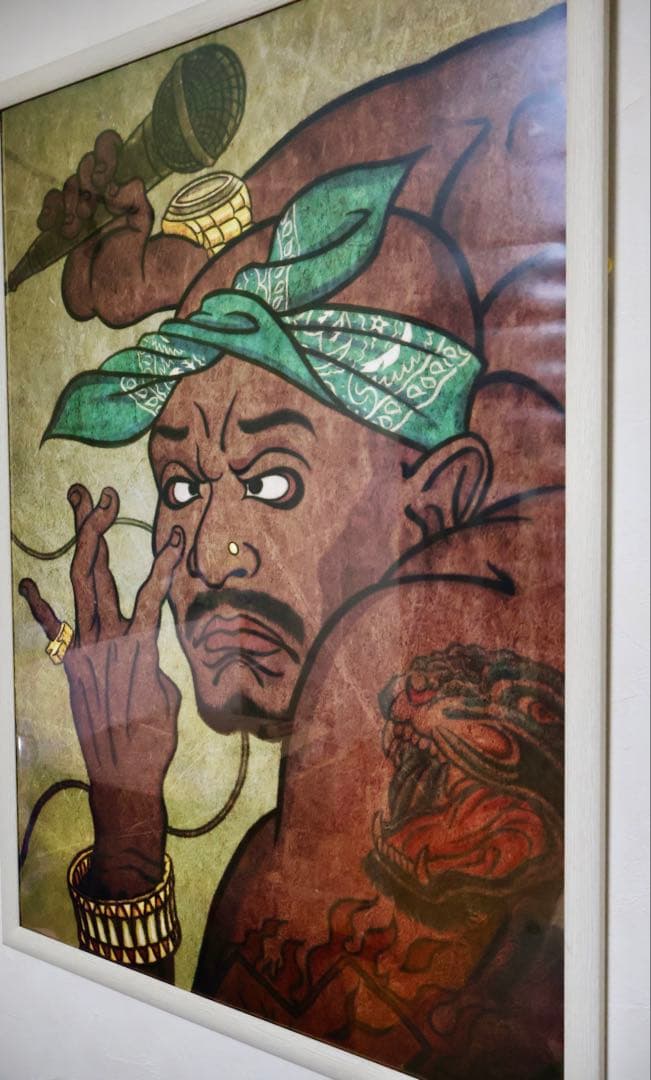 APPLEBUM 浮世絵風2Pac ポスターA1サイズ - メルカリ