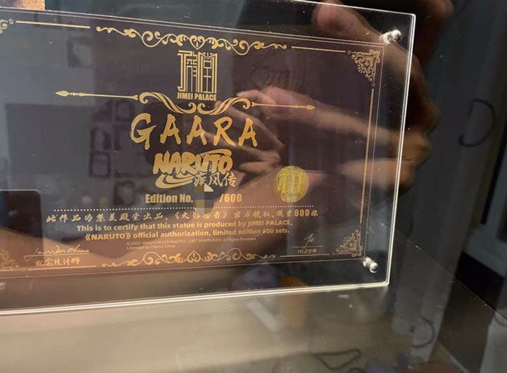 NARUTO ナルト 我愛羅 ガレージキット ガレキ スタチュー ① - メルカリ