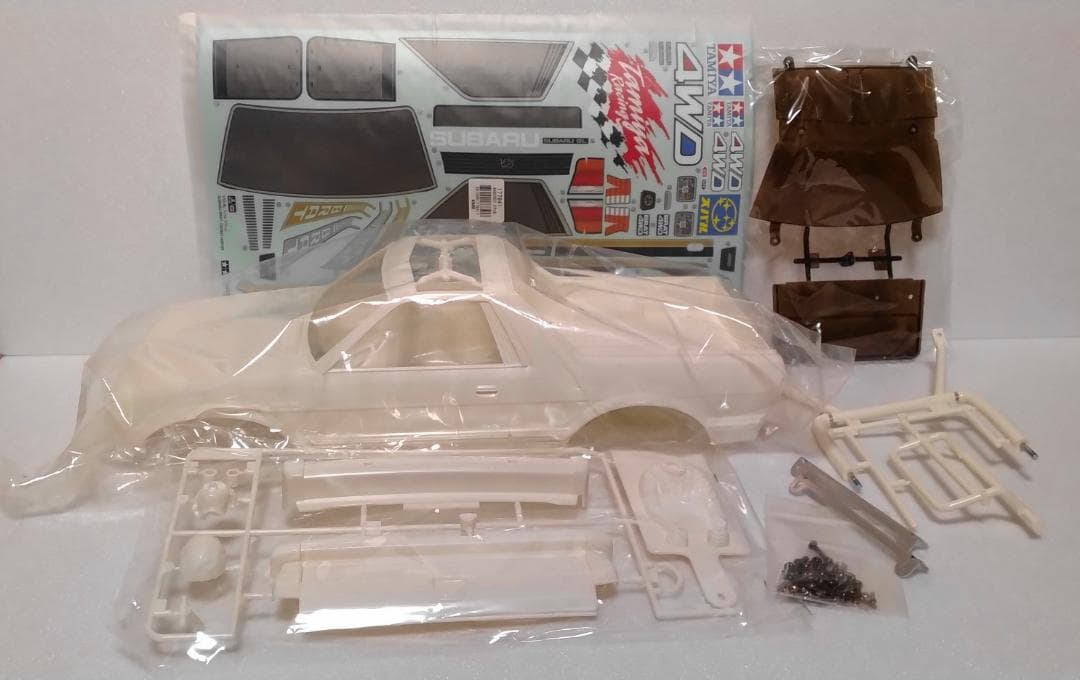 タミヤ　TAMIYA　スバル・ブラットスペアボディ（オマケ付き） タミヤ RC特別企画商品 1/10RC スバル ブラット ブルーバージョン | タミヤ