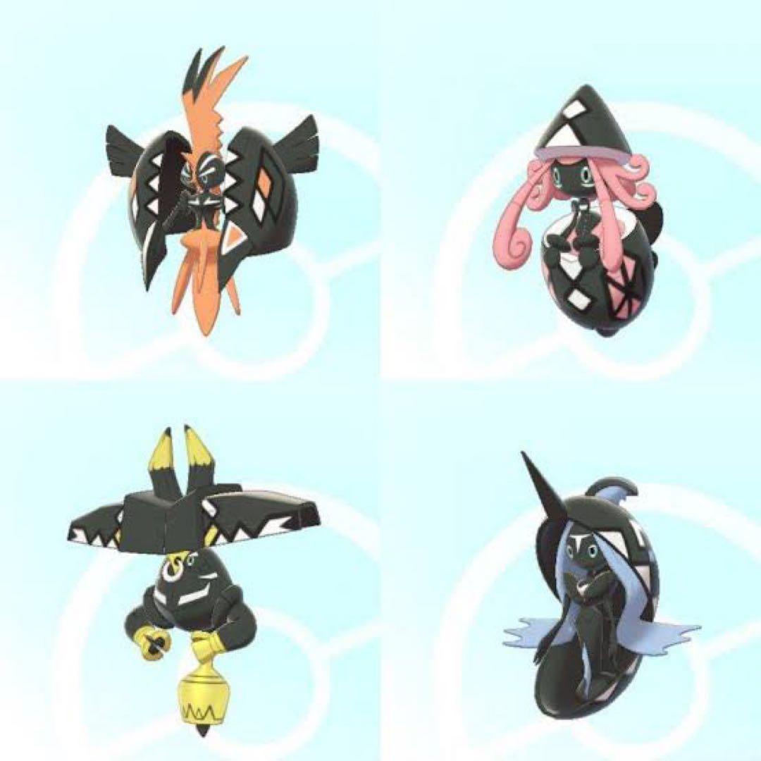 ポケモン ムーン 色カプ神 7世代リボンコンプ ビビヨン全模様コンプ