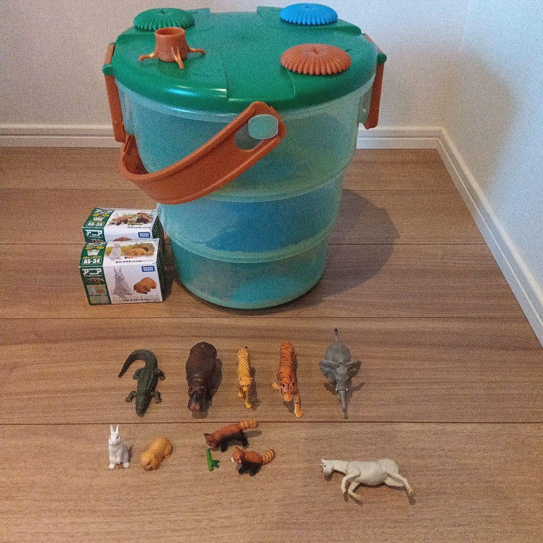 アニア 動物フィギュアと3wayグラグラマウンテンバケツ - メルカリ