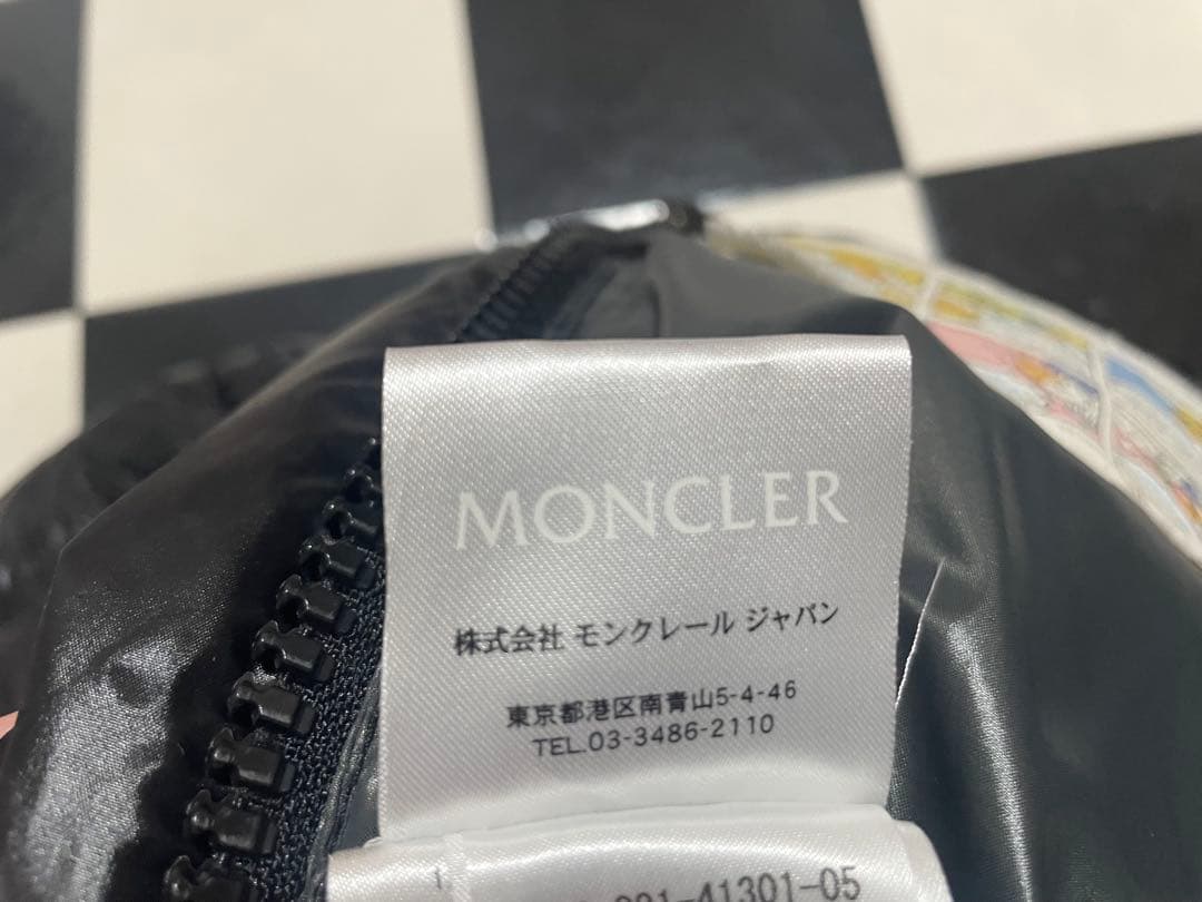 モンクレール エバー シャイニーブラック サイズ1 袖のゴムの伸び少