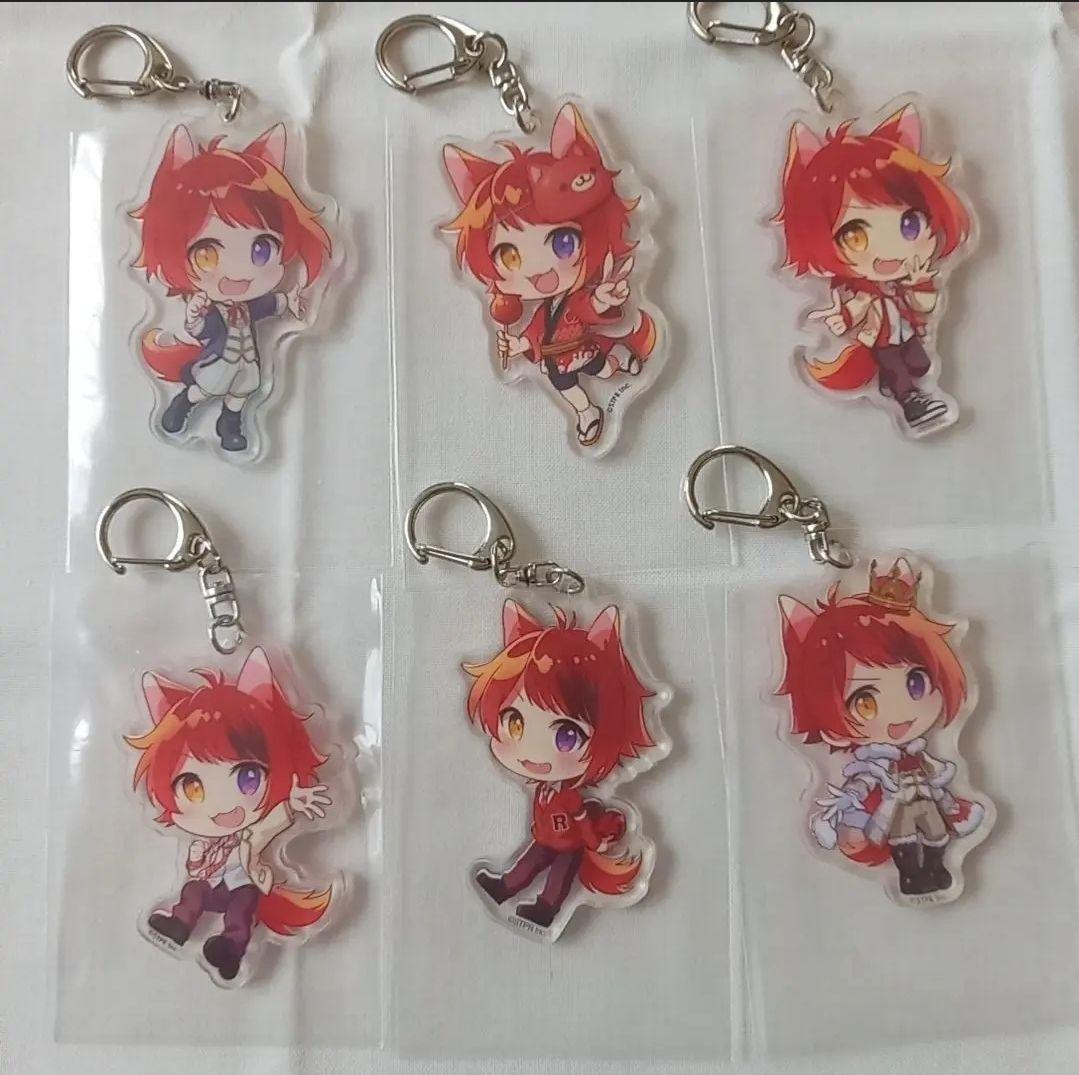 すとぷり 莉犬くん グッズ アクリルキーホルダー 6個 - メルカリ