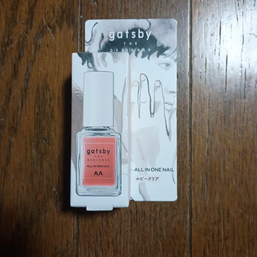 ギャツビー オールインワンネイル ルビークリア - メルカリ