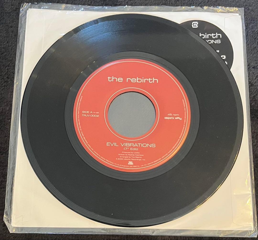 初回盤 EVIL VIBRATIONS DJ MURO RE-EDIT 7インチ MIGHTY RYEDERS『Evil Vibrations(MURO edit) / Let There Be Peace(Single