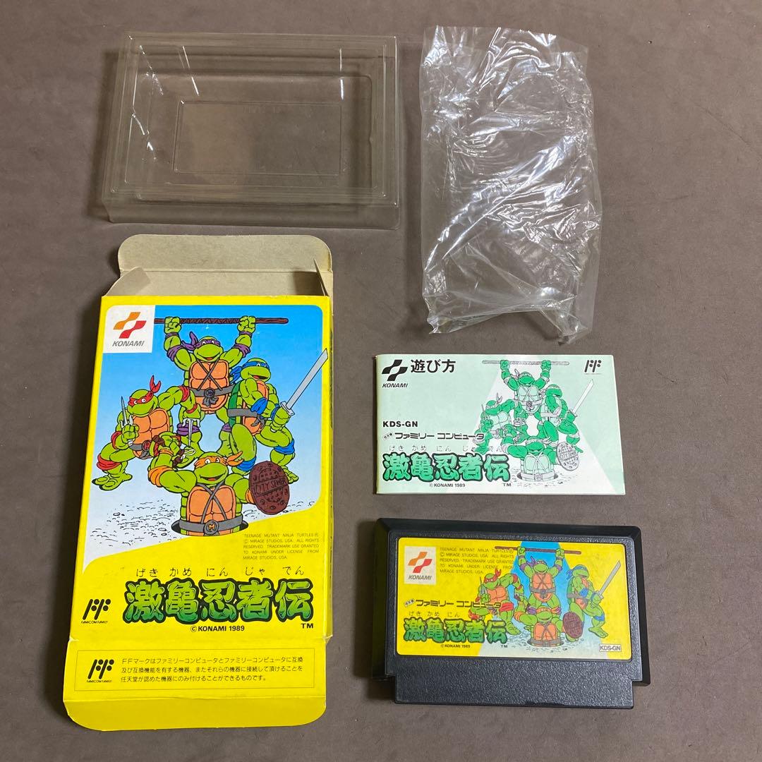 激亀忍者伝 箱説付きファミコンソフト - メルカリ