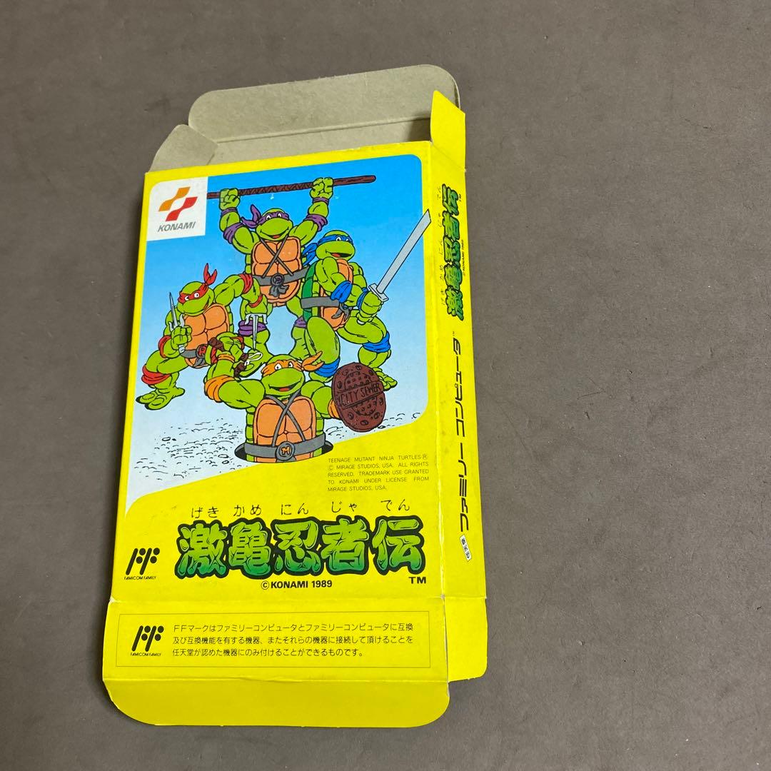激亀忍者伝 箱説付きファミコンソフト - メルカリ