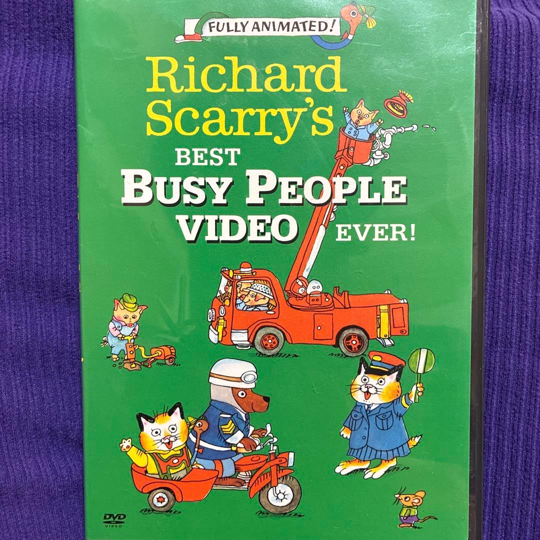 Richard Scarry DVD Busy People - メルカリ