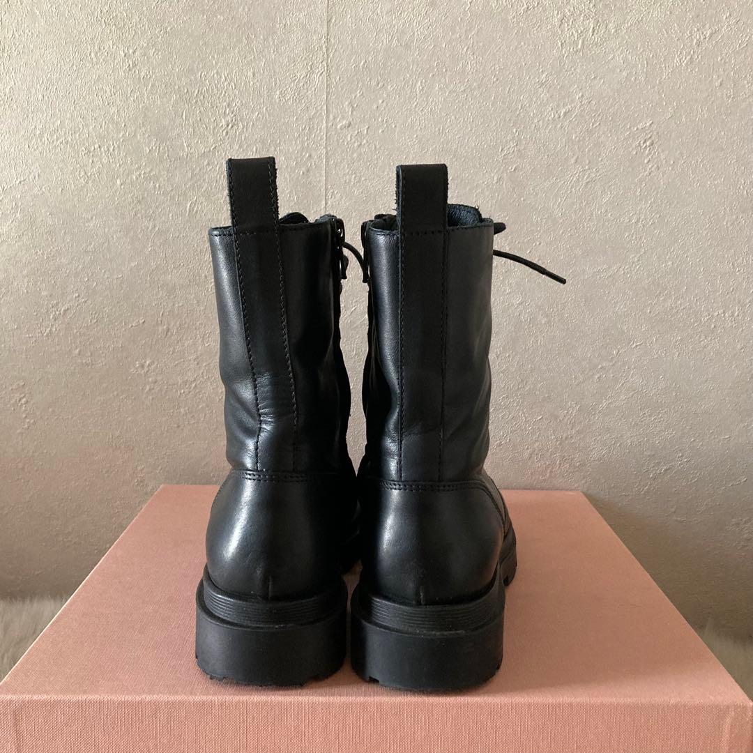 ファビオルスコーニ＊トラックソール レースアップ 編み上げサイド