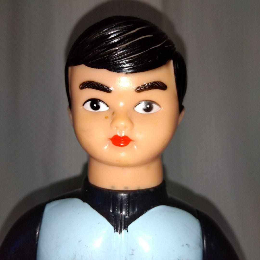 旧バンダイ 仮面ライダー1号 スタンダードソフビ 当時物 マルサン