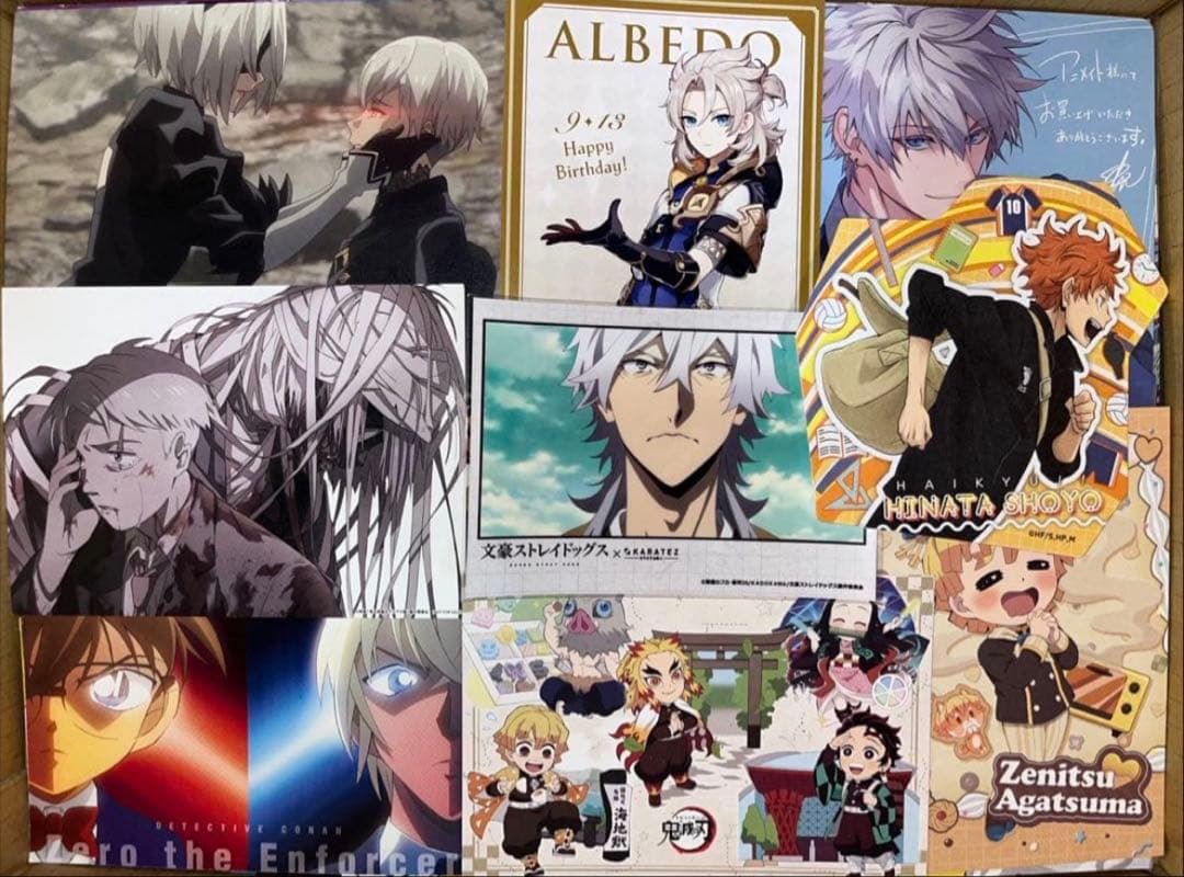 アニメグッズ キャラクター 特典 紙雑貨 紙類 1500点以上 大量 まとめ