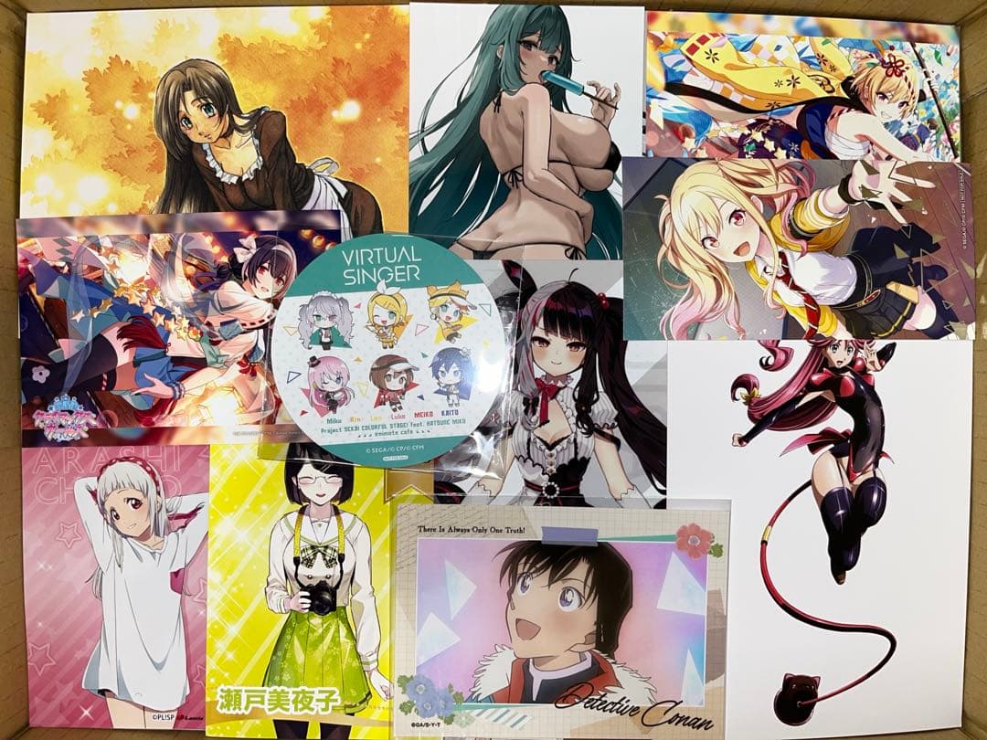 アニメグッズ キャラクター 特典 紙雑貨 紙類 1500点以上 大量 まとめ