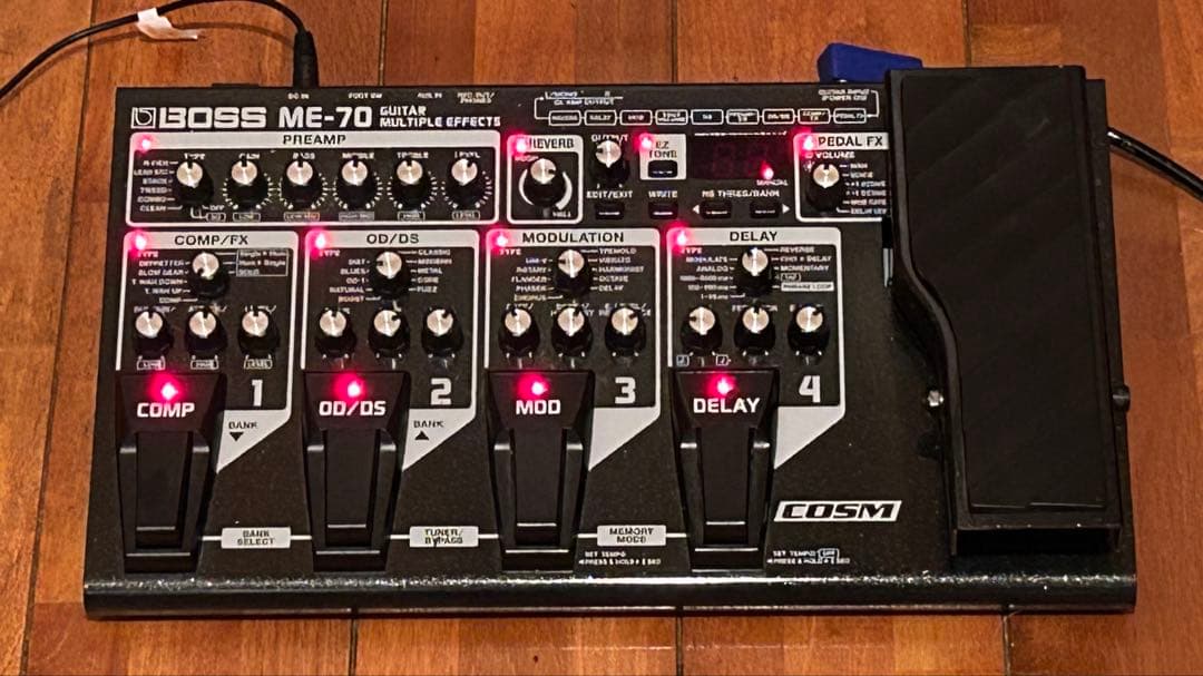 美品☆BOSS ME-70 マルチエフェクター 動作良好　フォロー割あり！ 中古】BOSS ME-70 マルチエフェクター - 神奈川県の中古楽器店