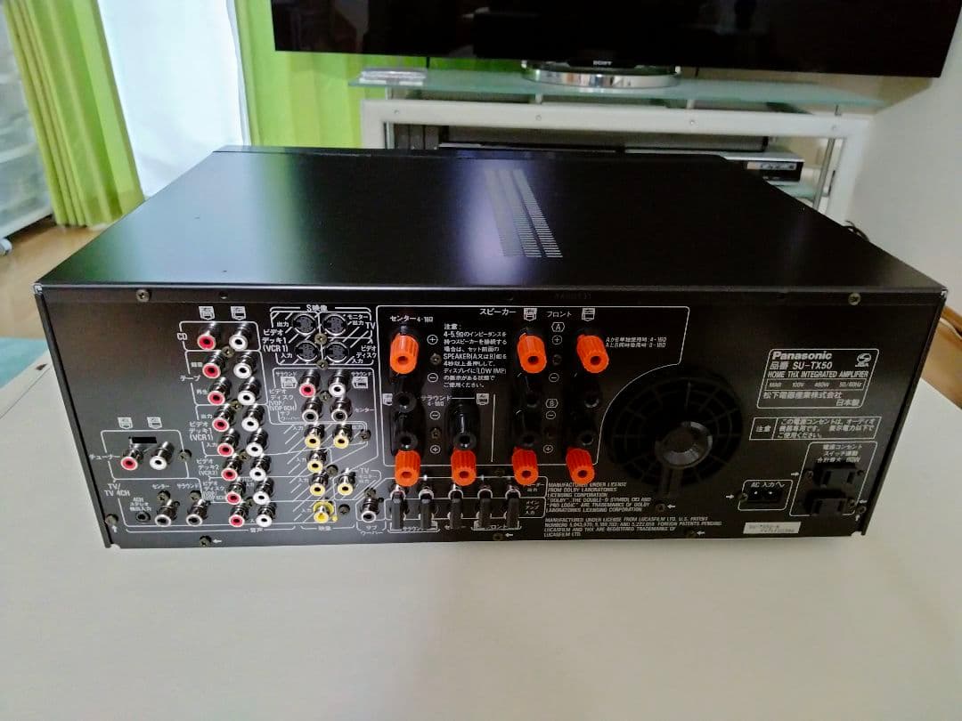 奇跡の新品未使用】 パナソニック最高級AVアンプ SU-TX50 - メルカリ