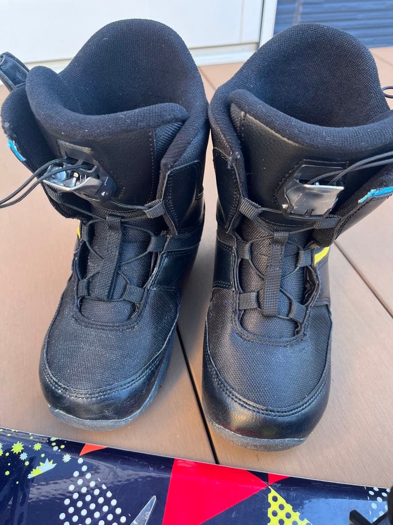IGNIO×HEAD キッズスノーボード120cm ブーツ22〜23㎝ - メルカリ