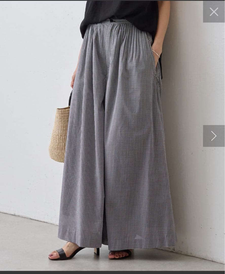 BEARDSLEYビアズリー　タックバギーパンツ BEARDSLEY（ビアズリー） パンツ デニム風トラックバギー レディース