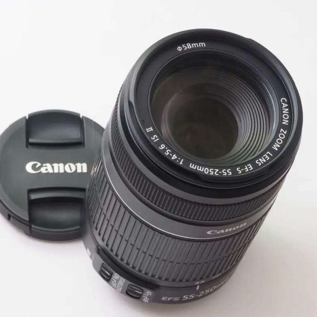 美品】スマホへ転送も可 一眼で自撮りOK キャノンKissX5ダブルレンズ