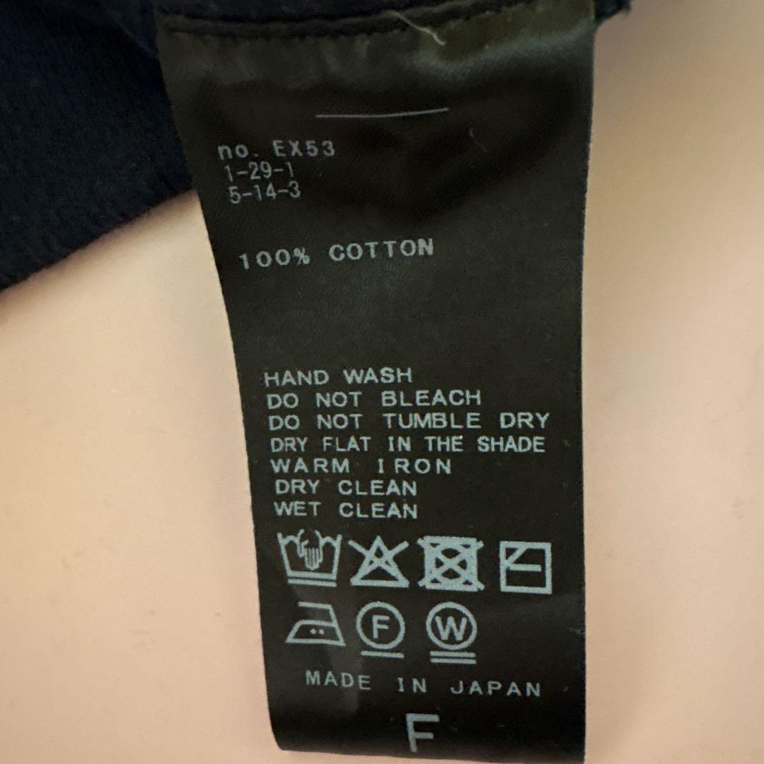 ベイクルーズBAYCREW'S スムースオーバーニット ネイビー フリーサイズ