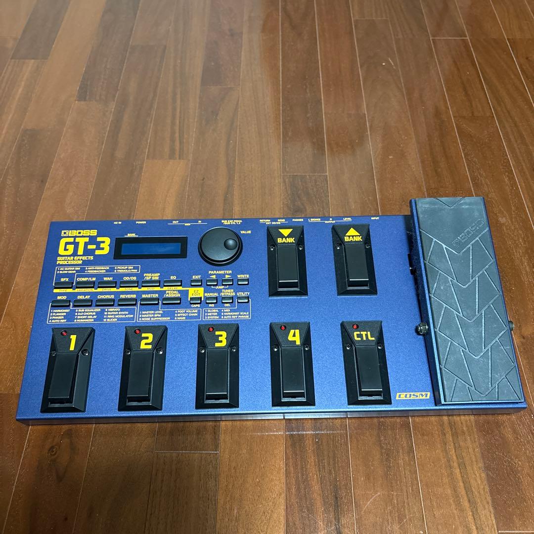 BOSS GT-3 ギターエフェクター Boss GT-3マルチエフェクター 究極のギターサウンドを手に入れる