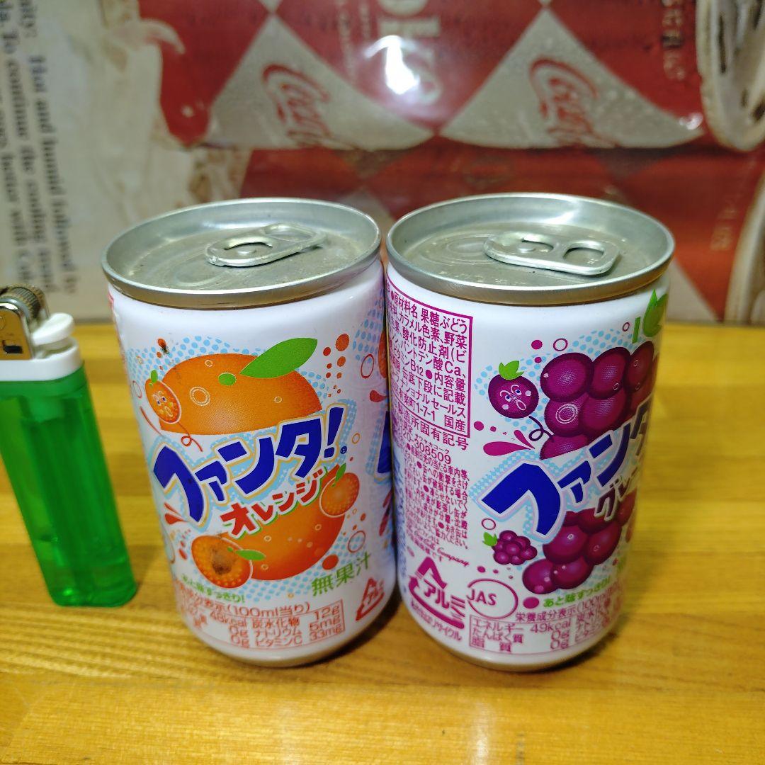 ファンタ オレンジ グレープ 缶セット 160ml 03年 (管12) - メルカリ