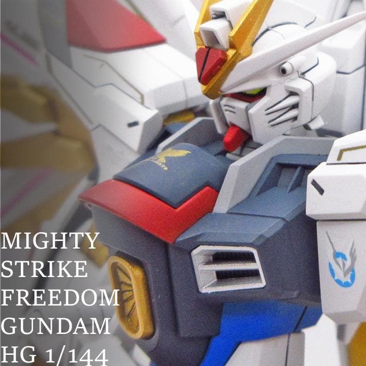 ＨＧ　マイティーストライクフリーダム　ガンダム　完成品　塗装　プラモデル サニープレイス プラモデル キマグレ製作日記 【HG 1/144 マイティー