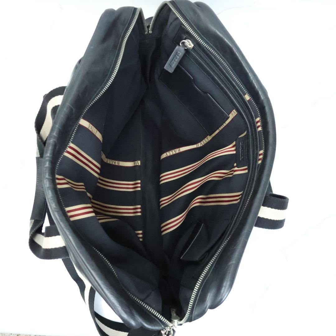 BALLY バリー 2way ビジネスバッグ トレインスポッティング レザー 黒