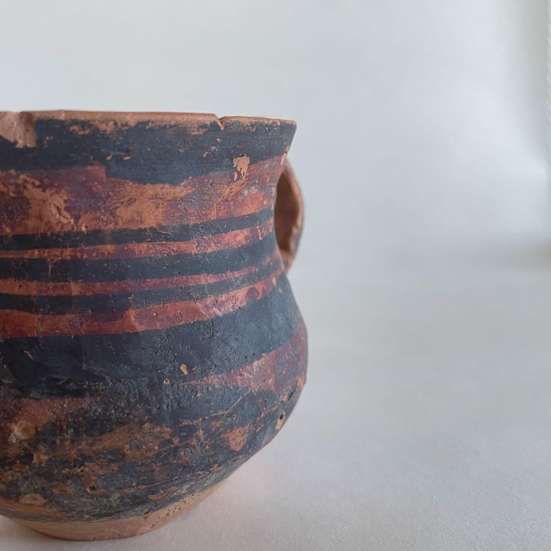 アンダーソン彩文土器 中国 紀元前 双耳 - メルカリ