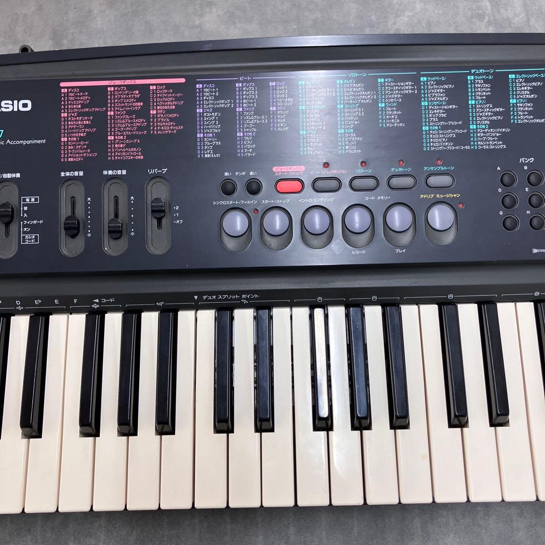 CASIO/カシオ】CT-647 電子キーボード ACアダプター付※動作確認済