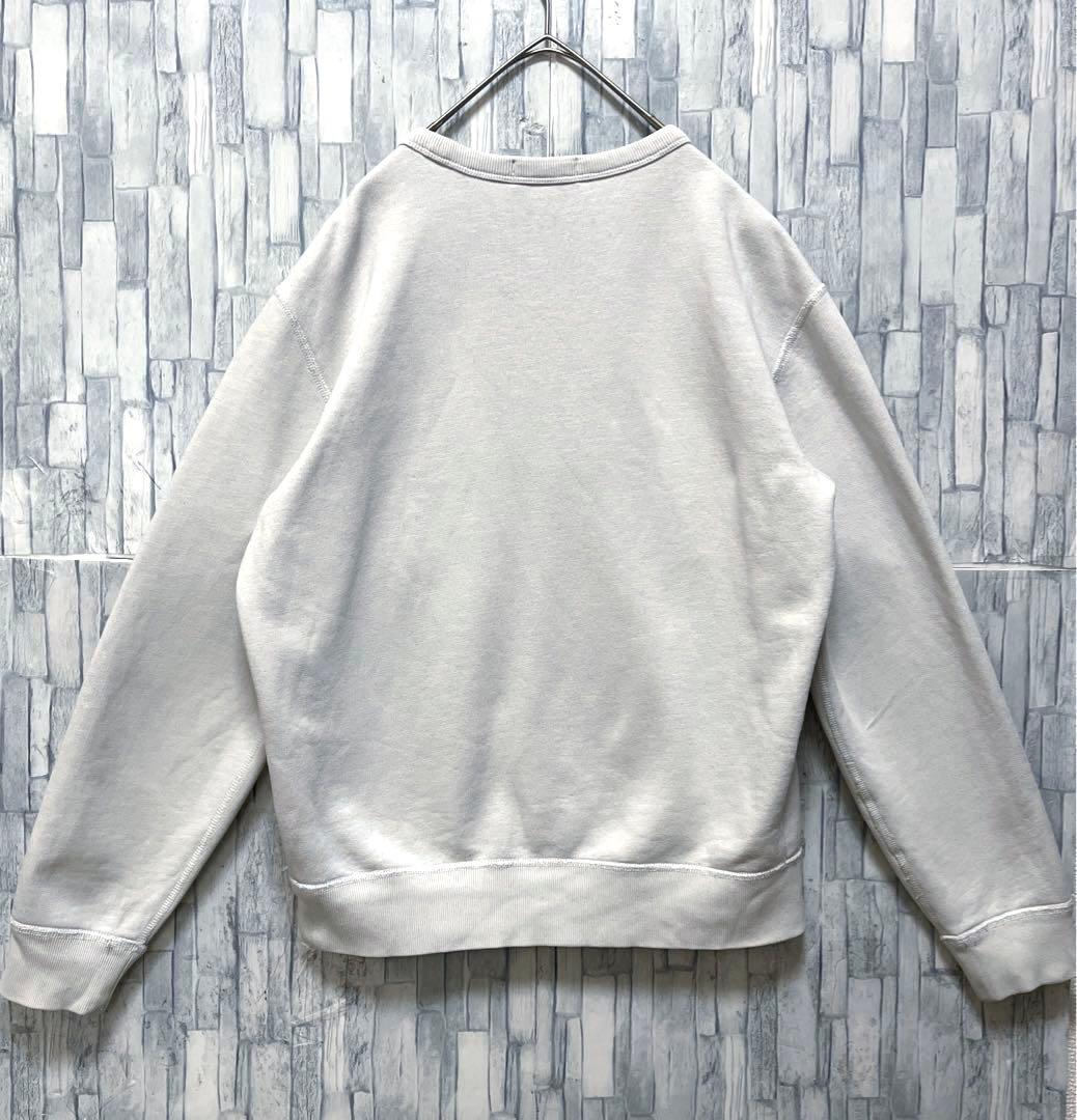 ポロ ラルフローレン トレーナー スウェット 刺繍ロゴ S 短丈 V