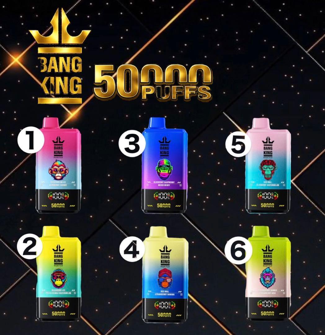最短発送bangking ニコ€パフ50000puffs ニコチン、タールフリー - メルカリ