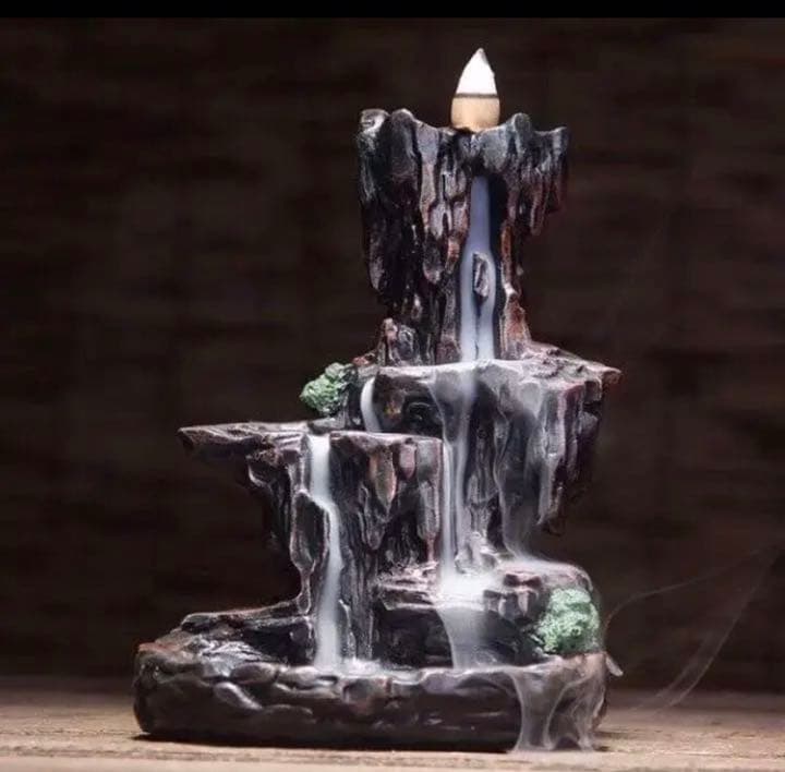 逆流香 香炉 お香 アロマ 癒し 下向き 流れる 滝　アロマ香 Amazon.co.jp: EMIRAIZE 倒流香 逆流香炉 お香 香炉 お香立て 逆流香