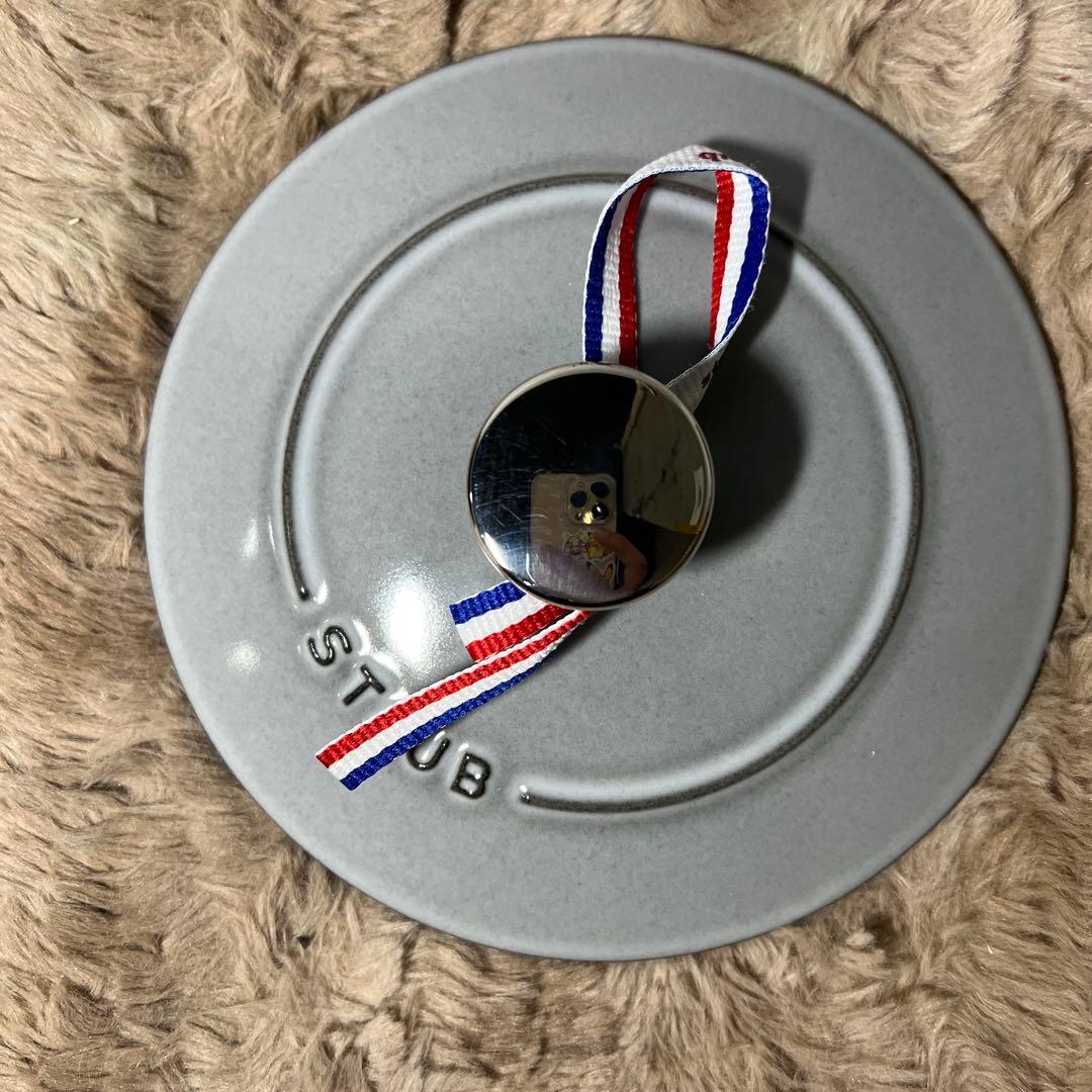 STAUB ラ　ココット de GOHAN M グレー 16cm 1.74L