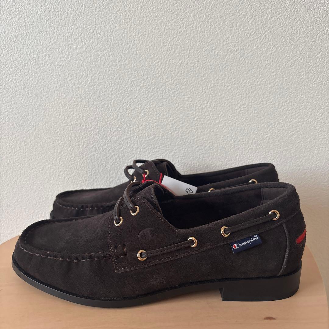 ZARA CHAMPION ® X ZARA レザーデッキシューズ 40 - メルカリ